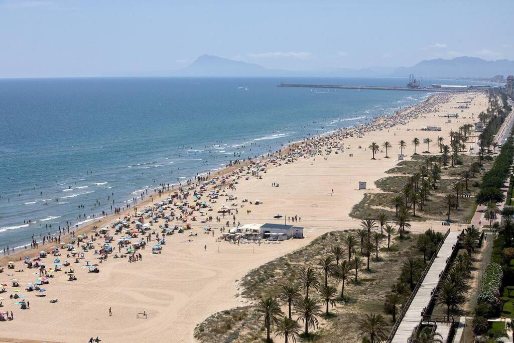 Cozy Apartment, Very Fresh At Playa De Gandia Exterior photo